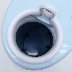 0220529487■ ウッビー おむつペール ゴミ箱 オムツ入れ ライトブルー 25L の画像