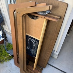 ニトリ製 こたつテーブル アーチ N105　の画像