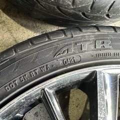 タイヤ　ホイルセットの画像