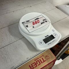 【リサイクルショップどりーむ荒田店】No.880　タニタ 計量器 2016年製の画像