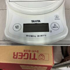 【リサイクルショップどりーむ荒田店】No.880　タニタ 計量器 2016年製の画像
