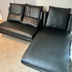 10万で購入3人がけソファの画像