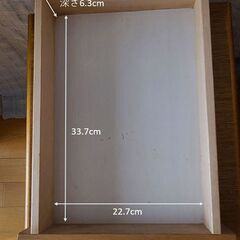 ベッドサイドテーブル◆ナイトテーブル◆小机◆シモンズ(訳あり)の画像