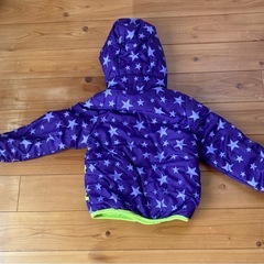 内側フリース　ダウンジャケット　100 120の画像