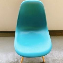 【受付終了】イームズチェア 欧州風 ブルー ダイニングチェアの画像