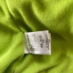 内側フリース　ダウンジャケット　100 120の画像