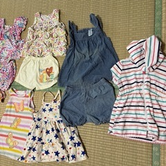 ベビー服　70サイズ/12M 　女の子春夏服　まとめ売りの画像