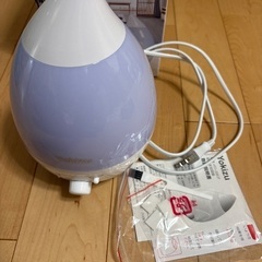 ⭐︎中古⭐︎  Yokizu 超音波加湿器 ブルー　HTJ-2001F　取扱説明書付きの画像