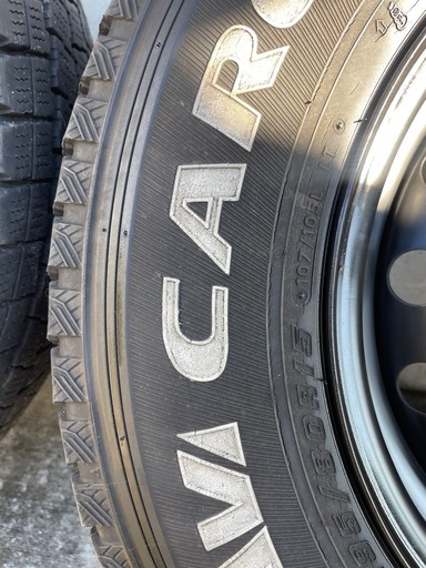 スタッドレスタイヤホイールセット　195/80R15LT ハイエース　GOODYEAR　