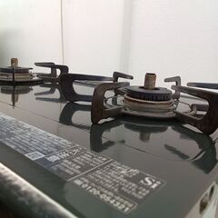 ★リユースのサカイつくば店★TK7703 Rinnai ガステーブル RTE597BK 22年製 動作確認／クリーニング済み 【リユースのサカイつくば店】の画像