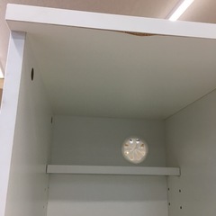 美原店 ニトリ フォルムN レンジボード レンジ台 炊飯器台　ホワイトの画像