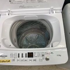 ID:257115  全自動洗濯機５．５ｋ　ハイセンス　２０２１年製の画像