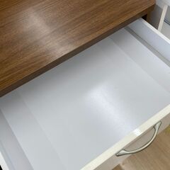 A-859【リユースのサカイ野々市店】ジモティ来店特価‼ 食器棚 もく859【リユースのサカイ野々市店】ジモティ来店特価‼ 食器棚 木製 木目調 ブラウン クリーニング済みの画像