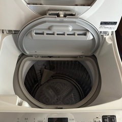 SHARP 洗濯機 5.5kg ES-TX5E 2021年製の画像