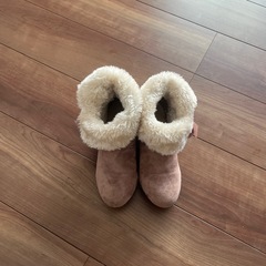 未使用近い ヒール　ブーツ21センチの画像