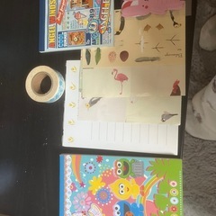 手紙，シールの画像