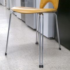 ダイニングチェア ① イエロー系 1人掛けチェア 椅子 いす イス ☆ 札幌市 北区 屯田 の画像
