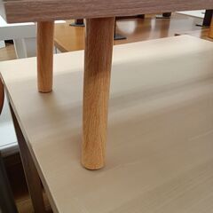 ★リユースのサカイつくば店★TK7708  ローテーブル ナチュラル H38×D40×W80 クリーニング済みの画像