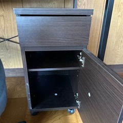 デスクセット 椅子 引き出し付きの画像