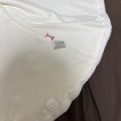 ミキハウス クマ耳 ポンチョ ふわもこ 美品の画像