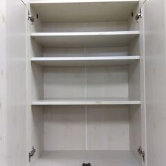 カントリー調 収納ラック 幅60×奥31×高180cm キャビネット 本棚 収納 家具 札幌市 中央区 南12条の画像