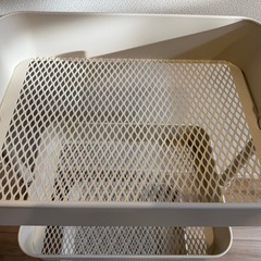 【nao様お渡し予定】ニトリ　スチールワゴン　トロリ　レギュラー の画像