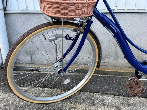 ⭐︎ドリーム2号館⭐︎ 中古自転車 NANHOK/26インチ/青色 ☆ドリーム2号館☆中古自転車 あさひ フェリークJr/24インチ自転車
