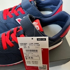 【新品】ニューバランスキッズスニーカー20.0cmの画像