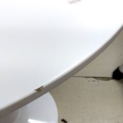 丸テーブル ホワイト/白 直径80×高73.5cm ミーティングテーブル センターテーブル ラウンド 家具 札幌市 中央区 南12条の画像