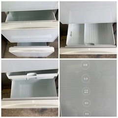 東芝 3ドア冷蔵庫.全面ガラス.363L.自動製氷.2018年型.10キロ内配達無料の画像