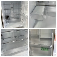 東芝 3ドア冷蔵庫.全面ガラス.363L.自動製氷.2018年型.10キロ内配達無料の画像