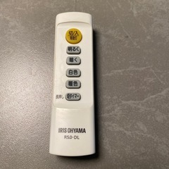 【美品・リモコン付】アイリスオーヤマ LEDシーリングライト 6畳用 CL6DL-5.0の画像