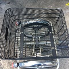 地域限定送料無料　パナソニック　ビビ　ライフ　16AH　三輪車　シルバー　パスワゴン　アシスタワゴン　神戸市　電動自転車の画像