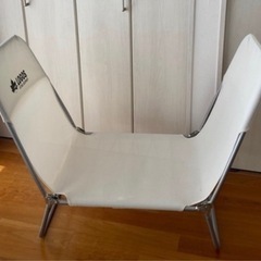 【美品】LOGOS ビーチベッド ホワイトの画像