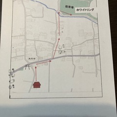 ホワイトリング　バスケットボール駐車場の画像