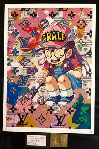 高品質 世界限定100枚 DEATH NYC アート ポスター