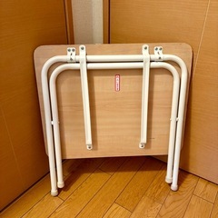 【お引取終了】折りたたみ ミニテーブルの画像