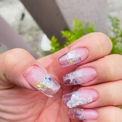 【お試し・初回】セルフジェルネイルレッスン✴︎の画像