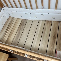 カトージ　ベビーベッド　ハイタイプの画像