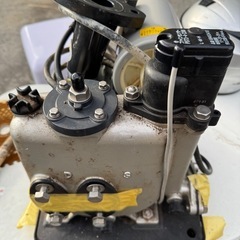 川本　浅,深井戸ポンプカワエースジェット　JF400S、通電と回転OK、吸水、吐水、OK、自動停止OK、屋外用100V、50/60Hz。美品  の画像