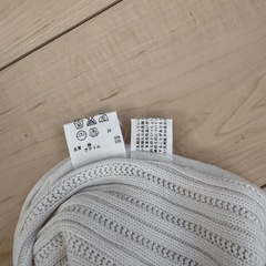 a aire ノースリーブニット 38 ホワイトの画像