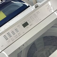A-864【リユースのサカイ野々市店】ジモティ来店特価‼ Panasonic パナソニック 洗濯機 NA-FA8H1 2022年製 動作チェック＆クリーニング済みの画像