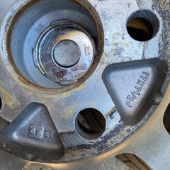 17インチアルミホイール　トヨタ純正ナット対応　4本の画像