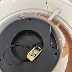 扇風機付き照明器具（リモコン付）の画像