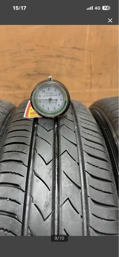 中古美品　WXJ ホイール　14×4.5J +45 PCD100 ハブ径 約67mm 4穴 155/65R14 年2020 ラジアルタイヤ　4本セット