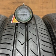 中古美品　WXJ ホイール　14×4.5J +45 PCD100 ハブ径 約67mm 4穴 155/65R14 年2020 ラジアルタイヤ　4本セット
の画像