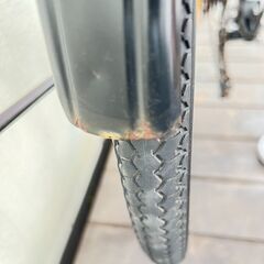 ブリヂストン マークローザ 7段変速 ハブダイナモLEDランプ27インチ クロスバイク 引取専用の画像