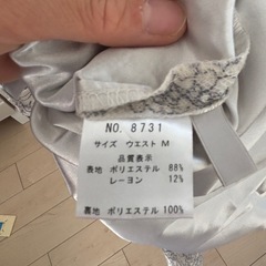レースタイトスカート Mサイズの画像