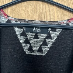 love junkie コート　アジアン　ネイティブ　エスニック　ファー　M の画像