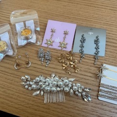 ティアラ アクセサリー一式の画像